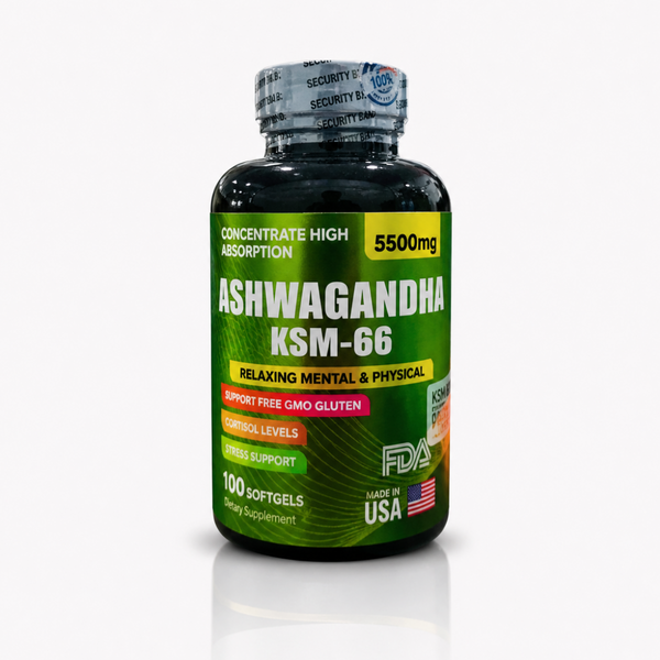Ashwagandha original KSM66 x100 softgels